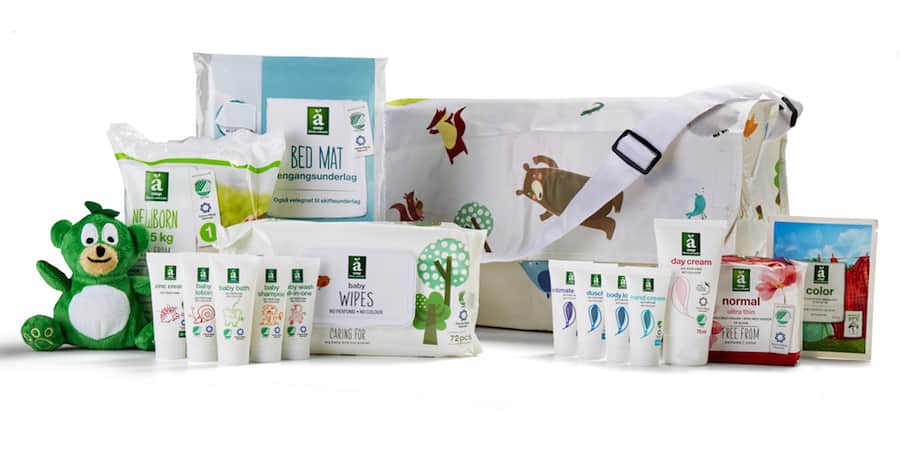 SuperBrugsen babypakke gratis