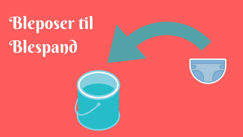 Bleposer til blespande (Angelcare, Inkobaby og Sangenic)