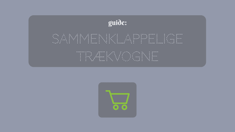 Sammenklappelig trækvogn