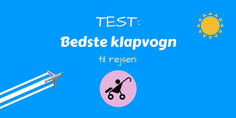 tilgive provokere Forbindelse Bedste klapvogn til flyrejse - Rejseklapvogn bedst i test 2022 2023